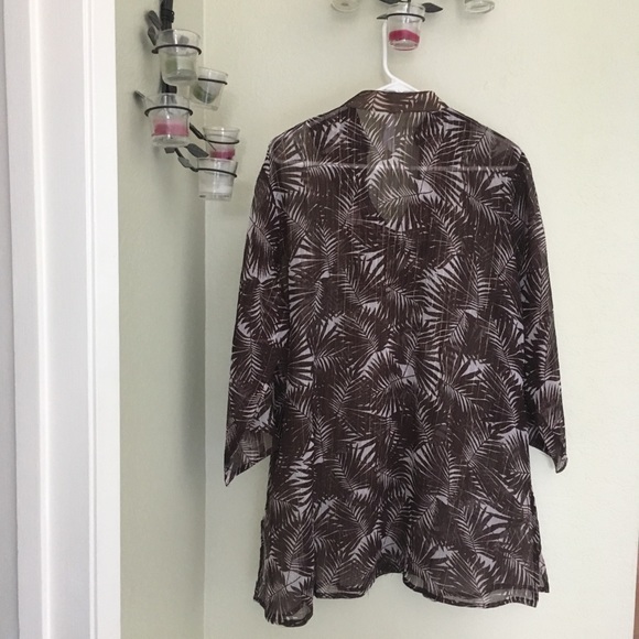 NWOT California breeze Shear Swimsuit cover-up - Picture 6 of 8